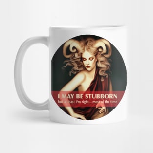 Design for Aries with Funny Quotation_2 Mug